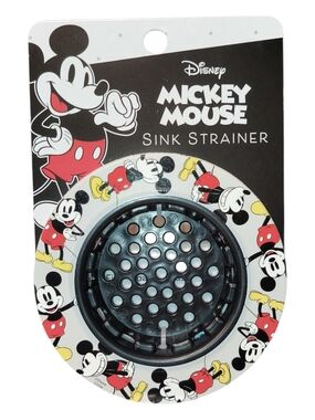 Disney Mickey Mouse Sink Strainer - Black, Red, Yellow